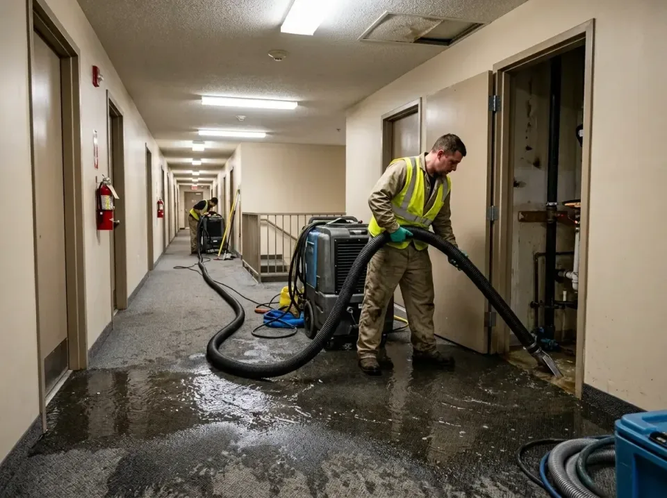multi-unit-apartment-hallway-f-005 — frequently asked questions, Emergency Burst Pipe Water Extraction & Removal in Waxhaw,…